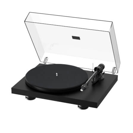 เครื่องเล่นแผ่นเสียง PROJECT : DEBUT CARBON EVO (พร้อมหัวเข็ม ORTOFON รุ่น 2M RED) (SATIN BLACK)_0